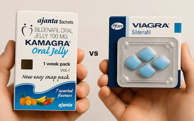 Kamagra Oral Jelly vs Viagra: Which is Better for me?